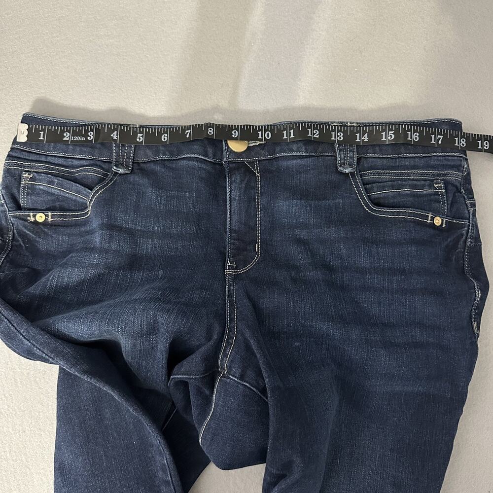 Democracy Ab Solution Skinny Jeans Stretch Womens Size 18 (Fits 36x27) —READ‎ - Picture 4 of 13